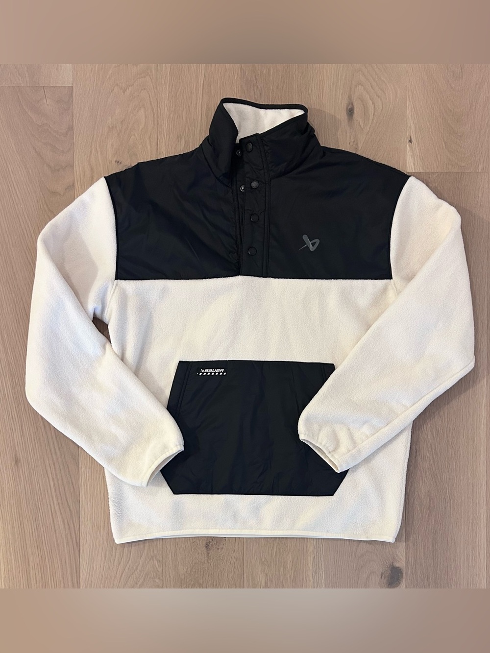 Bauer Polar Fleece Snap Pullover Jacket